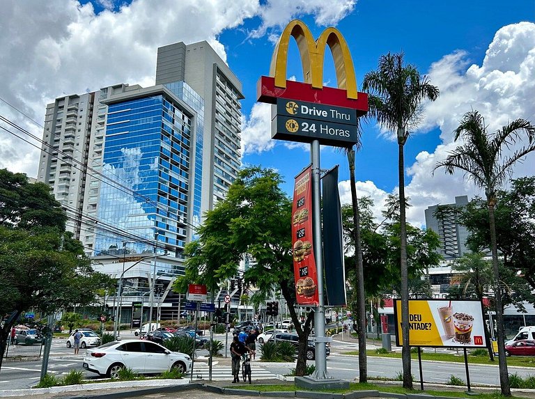 Apartamento super completo no Helbor Patteo Bosque Maia, com