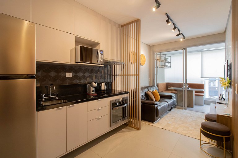 Apartamento super completo no Helbor Patteo Bosque Maia, com