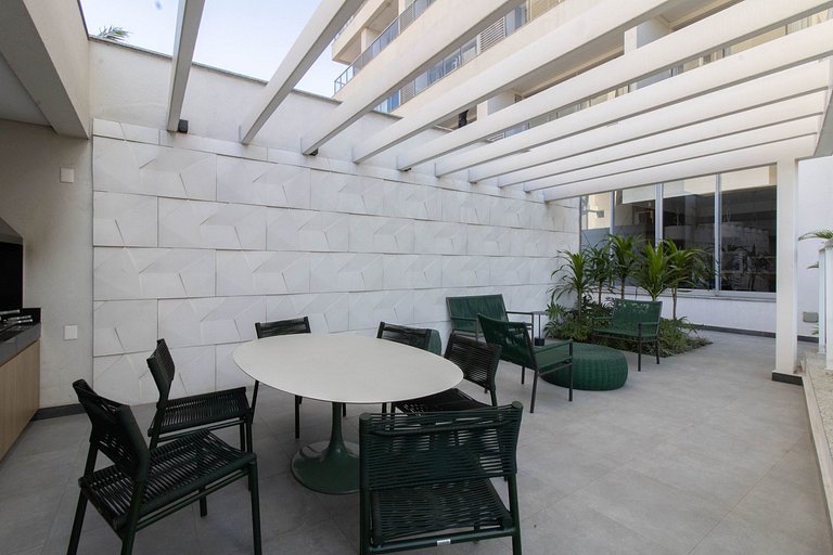 Apartamento super completo no Helbor Patteo Bosque Maia, com