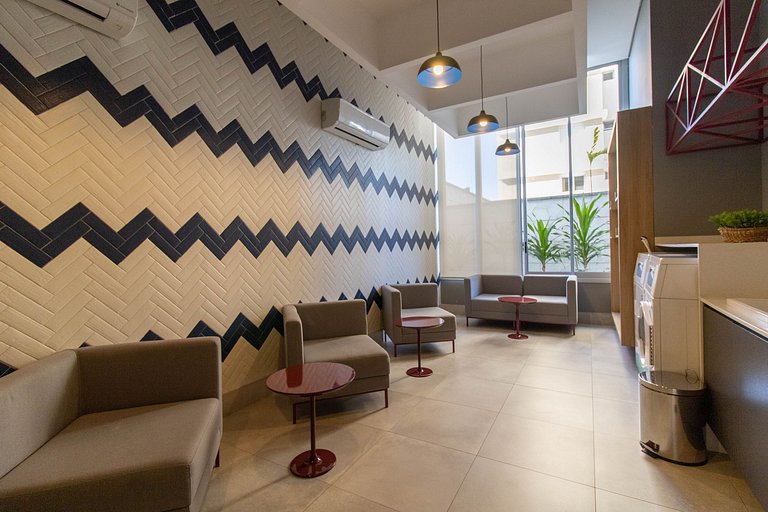 Apartamento super completo no Helbor Patteo Bosque Maia, com