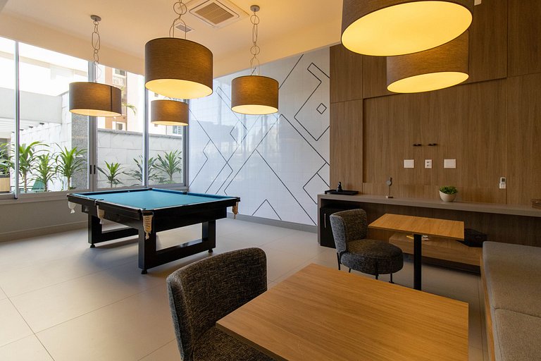 Apartamento super completo no Helbor Patteo Bosque Maia, com