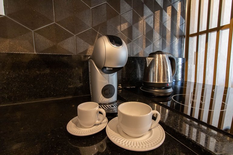 Apartamento super completo no Helbor Patteo Bosque Maia, com