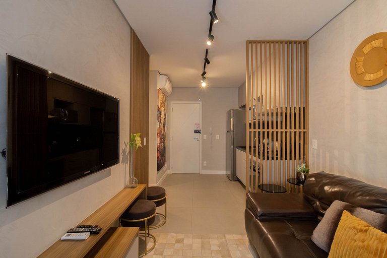 Apartamento super completo no Helbor Patteo Bosque Maia, com