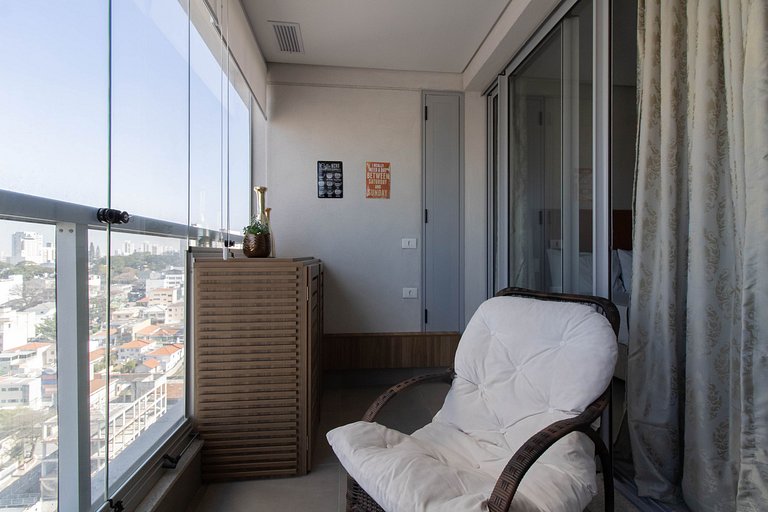 Apartamento super completo no Helbor Patteo Bosque Maia, com