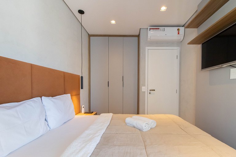 Apartamento super completo no Helbor Patteo Bosque Maia, com