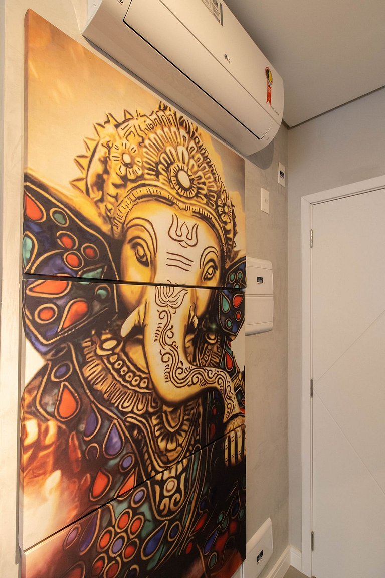 Apartamento super completo no Helbor Patteo Bosque Maia, com