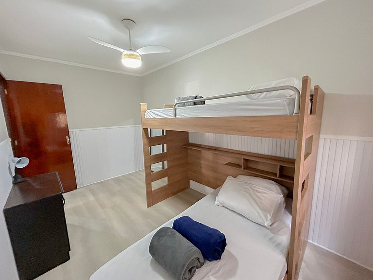 0812 - Apartamento 2 quartos 7 hospedes