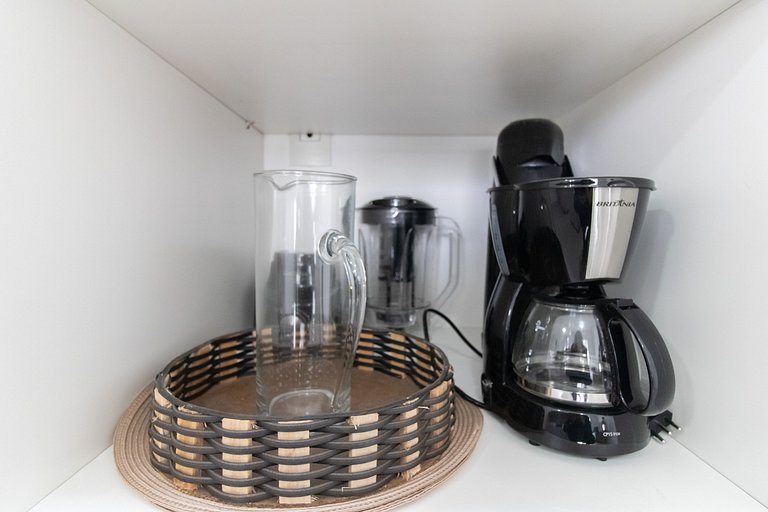 2109 - Studio Novo e Super Mobiliado