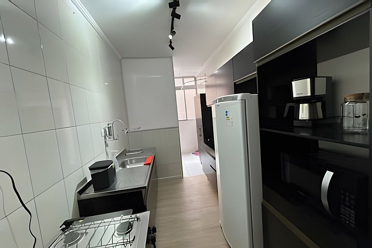 0432 - Apto com 2 Dorms para 6 Hóspedes