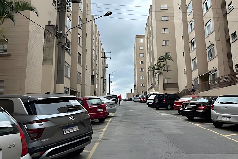 0822- apto 2 quartos 6 pessoas