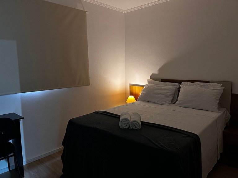 0822- apto 2 quartos 6 pessoas