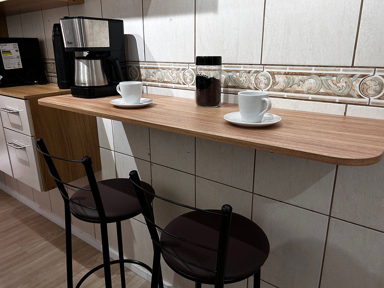 0822- apto 2 quartos 6 pessoas