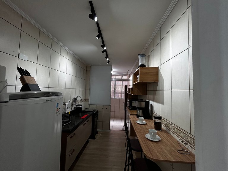 0822- apto 2 quartos 6 pessoas