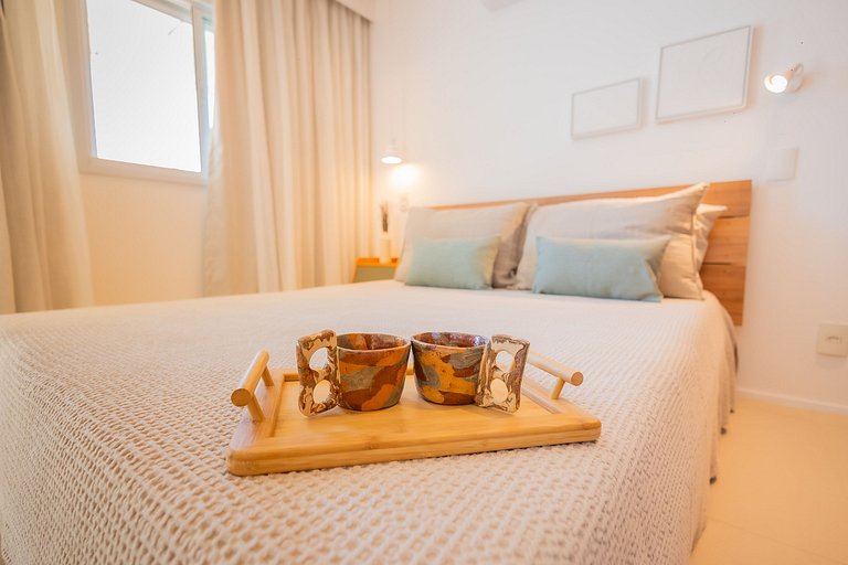 1106 - Estúdio novíssimo com estrutura e conforto