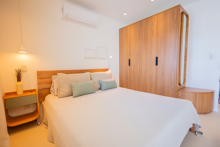 1106 - Estúdio novíssimo com estrutura e conforto