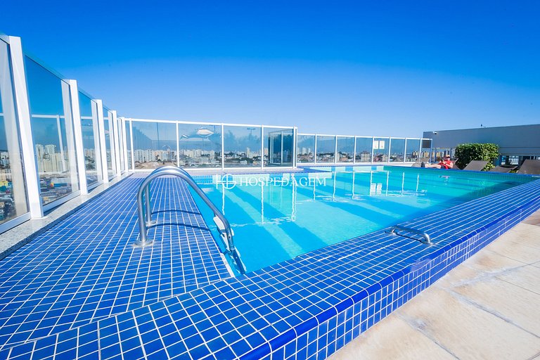 1106 - Estúdio novíssimo com estrutura e conforto