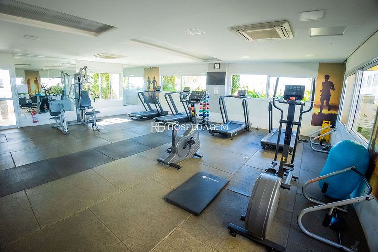 1106 - Estúdio novíssimo com estrutura e conforto