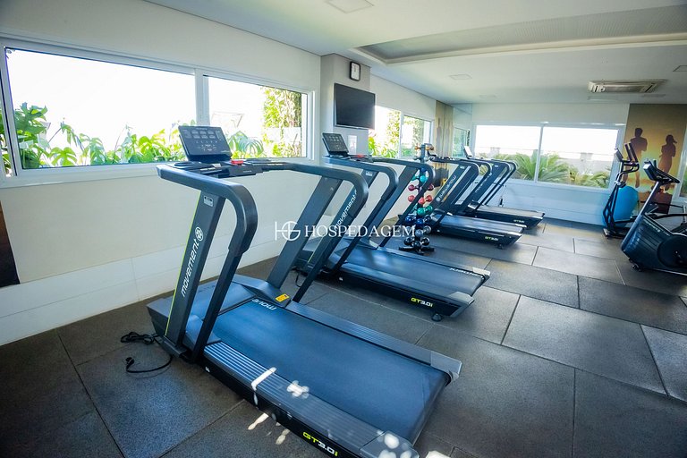 1106 - Estúdio novíssimo com estrutura e conforto