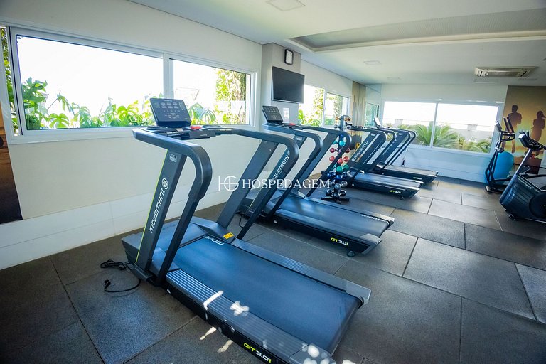 1106 - Estúdio novíssimo com estrutura e conforto