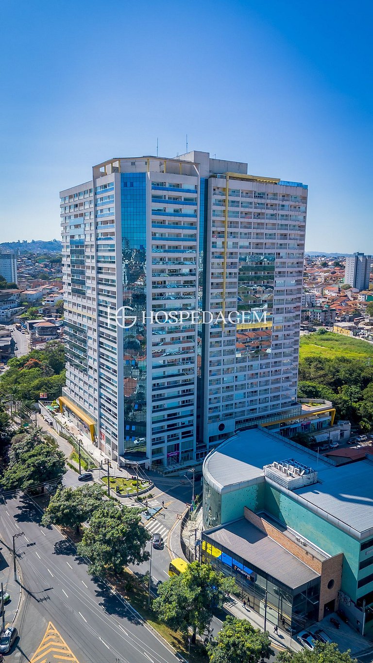 1106 - Estúdio novíssimo com estrutura e conforto