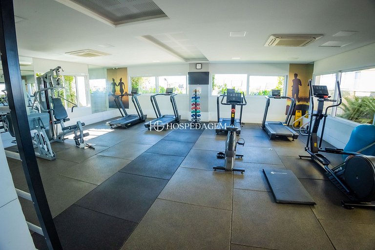 Apartamento completo com vaga, a 9 km do Aeroporto, próximo