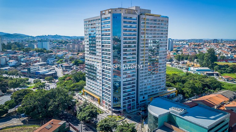 Apartamento completo com vaga, a 9 km do Aeroporto, próximo