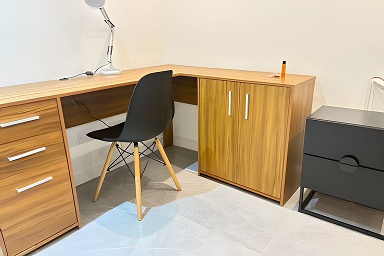 0201 - Quarto Solteiro · Home Office · Bosque Maia