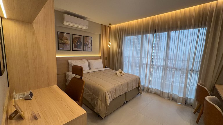 Studio Cinema Gru Residence cama Queen