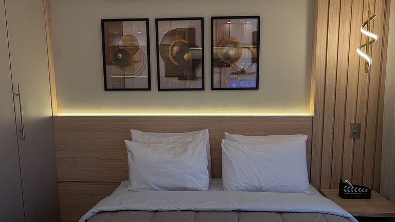 Studio Cinema Gru Residence cama Queen