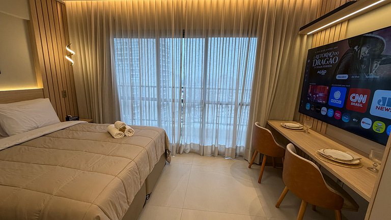 Studio Cinema Gru Residence cama Queen