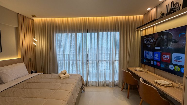 Studio Cinema Gru Residence cama Queen