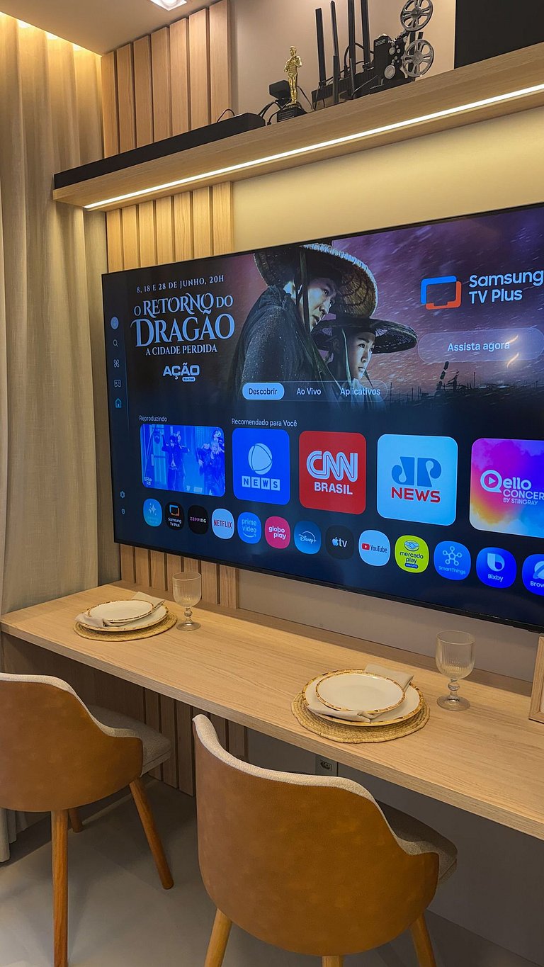 Studio Cinema Gru Residence cama Queen