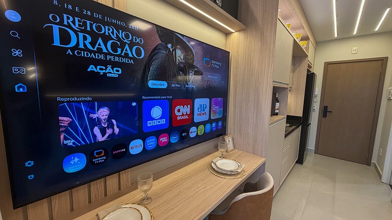 Studio Cinema Gru Residence cama Queen